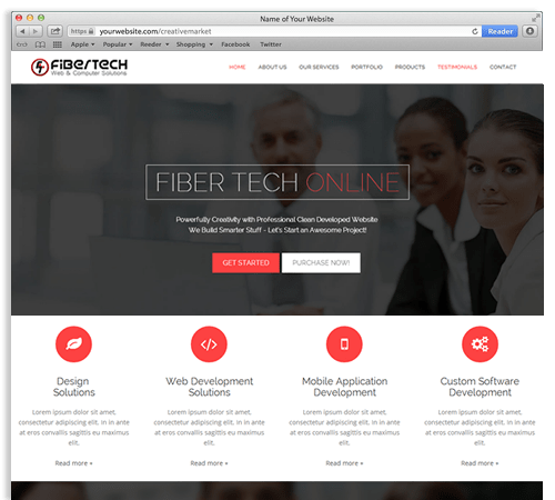 FiberTech Onine : Web & App